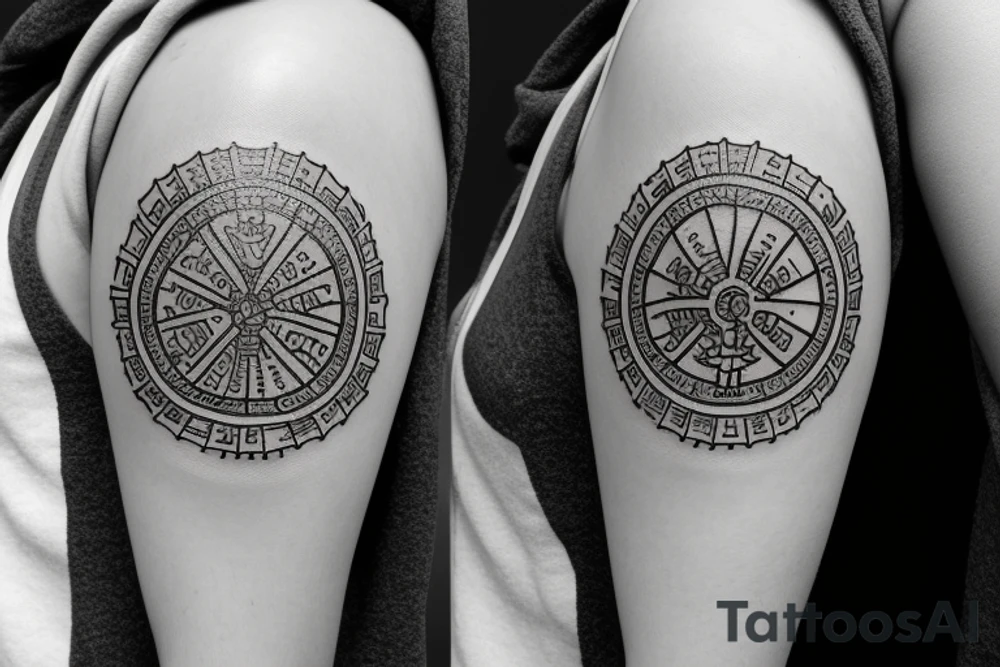 vegvisir tattoo idea