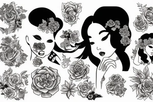 ahxiaoblackgirl tattoo idea