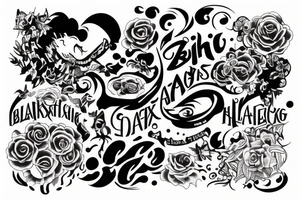 ahxiaoblackgirl tattoo idea