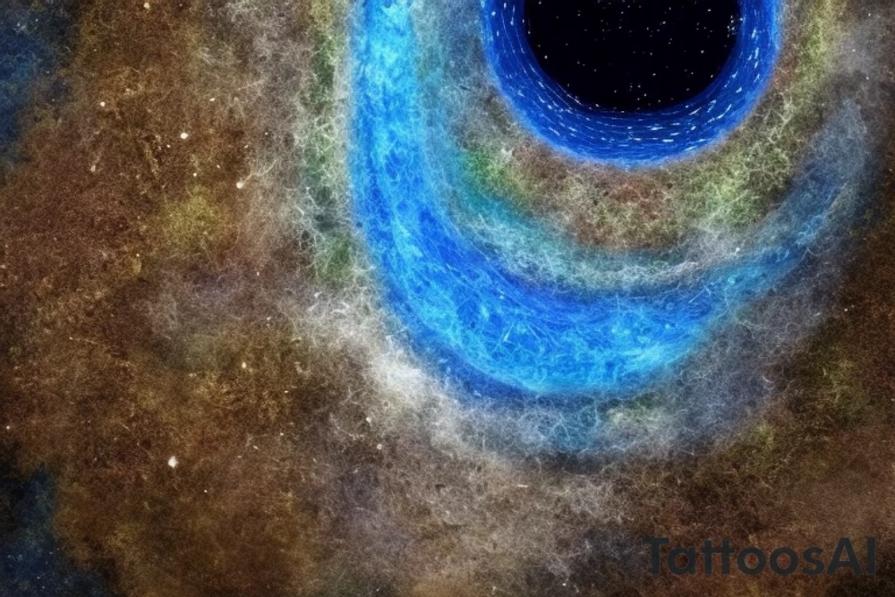 A sound that is unending and knows no limits. Audible life current originating from the Divine Will, endlessly carrying on the work of creating and sustaining the universe; interchangeably used with Anhad meaning 'Unstruck', as it it automatic and not instrumental. It also means sound not produced by physical concussion; the mystic melody or music believed to be heard by the Yogis (persons of high spiritual attainment) in a state of ecstasy or super conciousness. tattoo idea