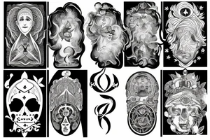 persons of high spiritual attainment in a state of ecstasy or super consciousness. tattoo idea