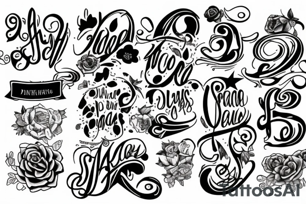 The name Sally tattoo idea