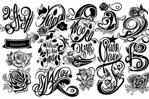 The name Sally tattoo idea