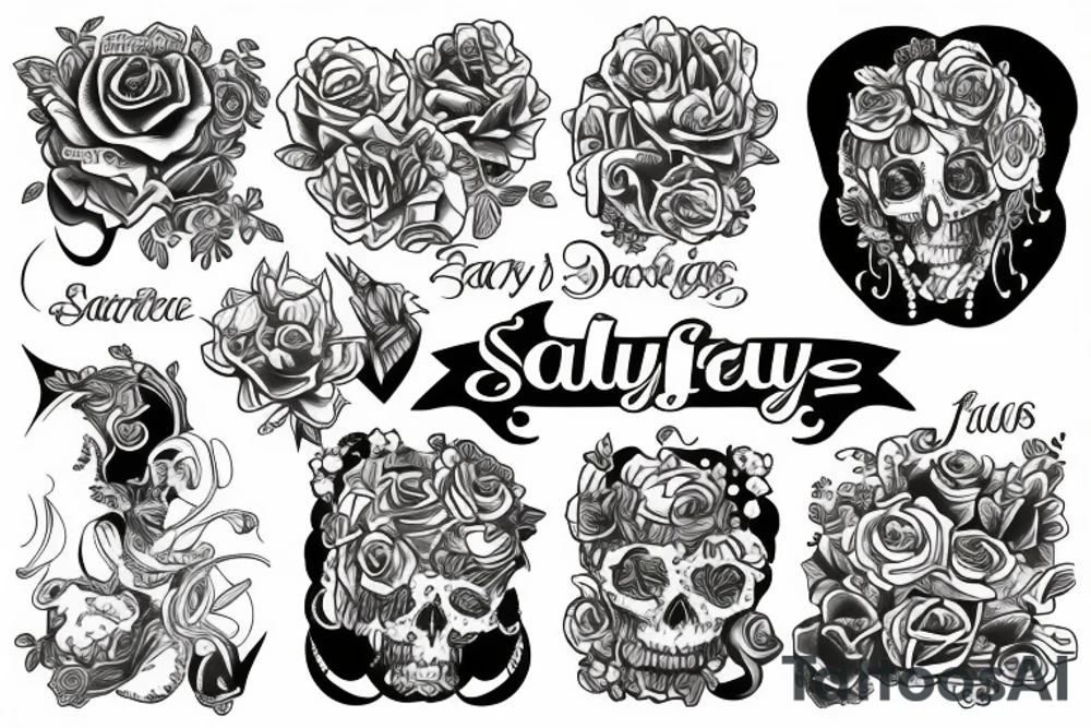 The name Sally tattoo idea