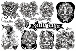 The name Sally tattoo idea