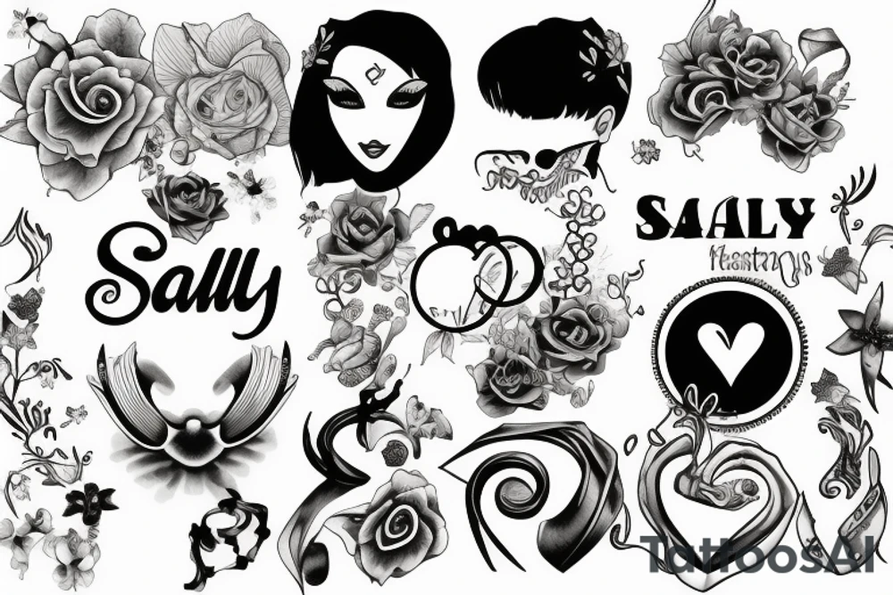 The name Sally tattoo idea