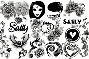 The name Sally tattoo idea