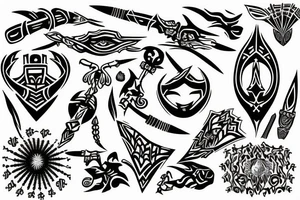 trident tattoo idea