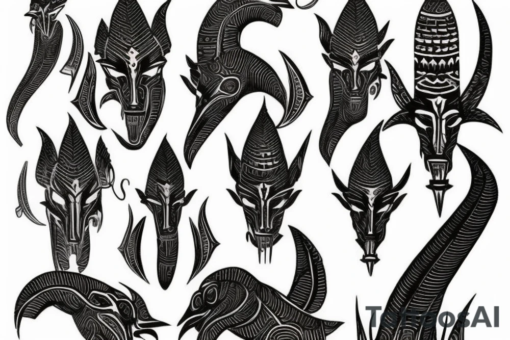 trishul tattoo idea