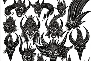 trishul tattoo idea