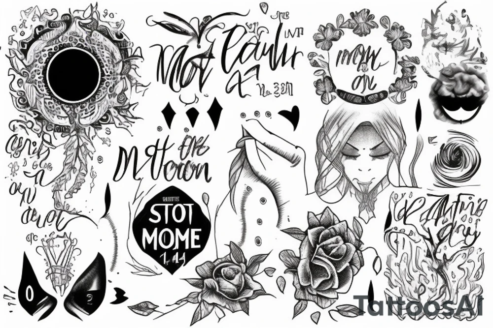 focus on  Me, not on the storm. Mathew 14: 22-33 tattoo idea