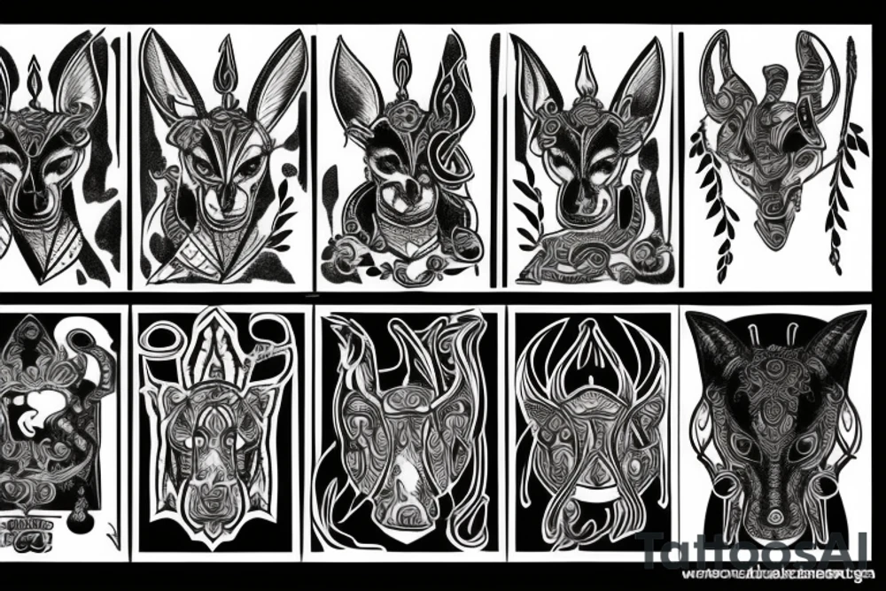 anubis tattoo idea