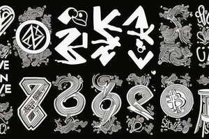 Crypto love x tattoo idea