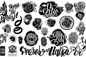 create your own reality tattoo idea