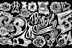 create your own reality tattoo idea