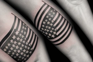 Puerto Rican Flag tattoo idea