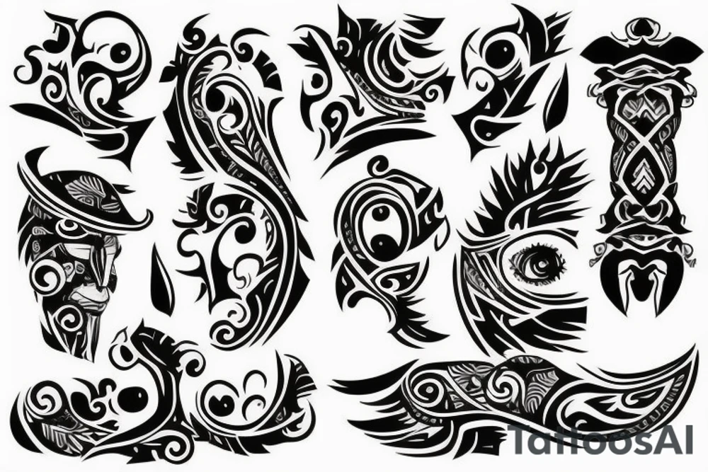 Country and city culture tattoo tattoo idea