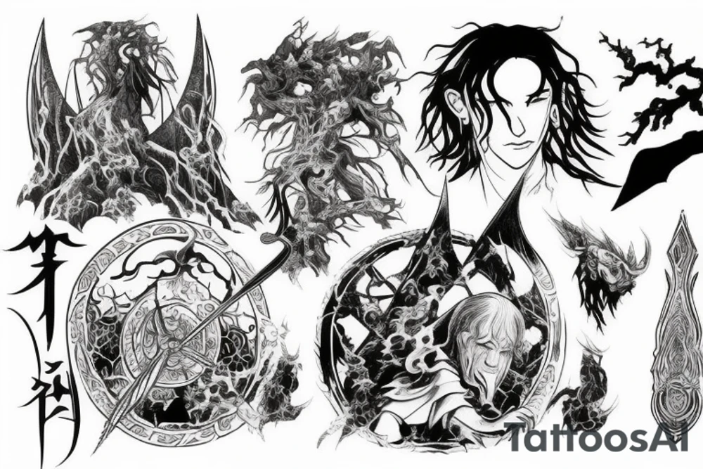 Lord of the rings tattoo idea
