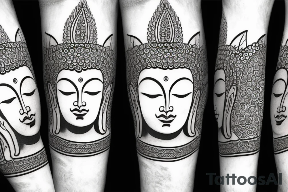 buddha tattoo idea