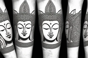 buddha tattoo idea