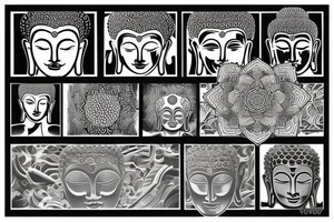 buddha tattoo idea