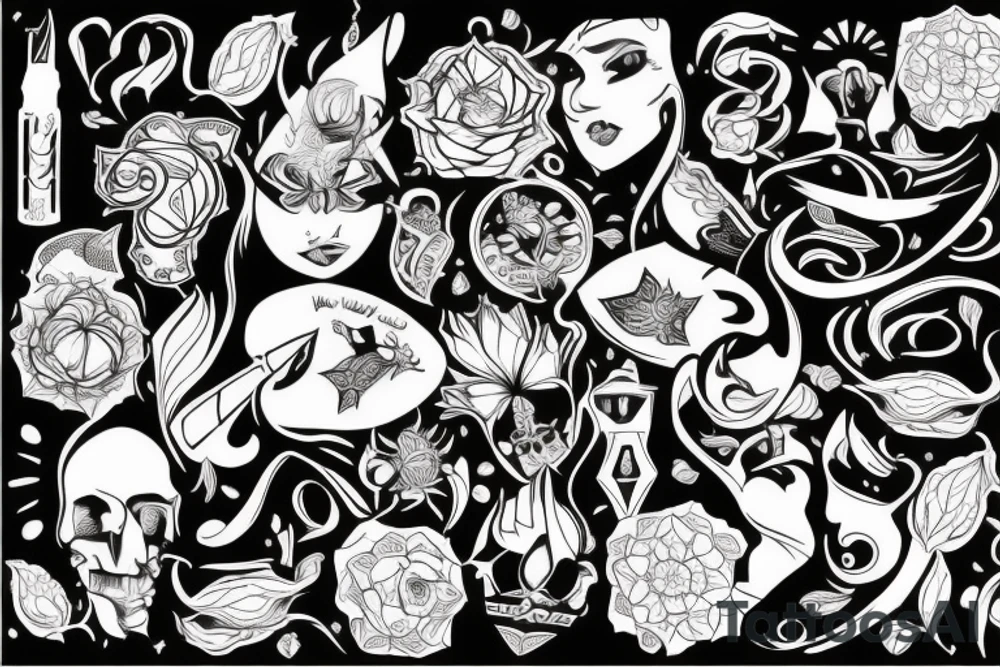 إلى ما لا نهاية وما بعدها tattoo idea