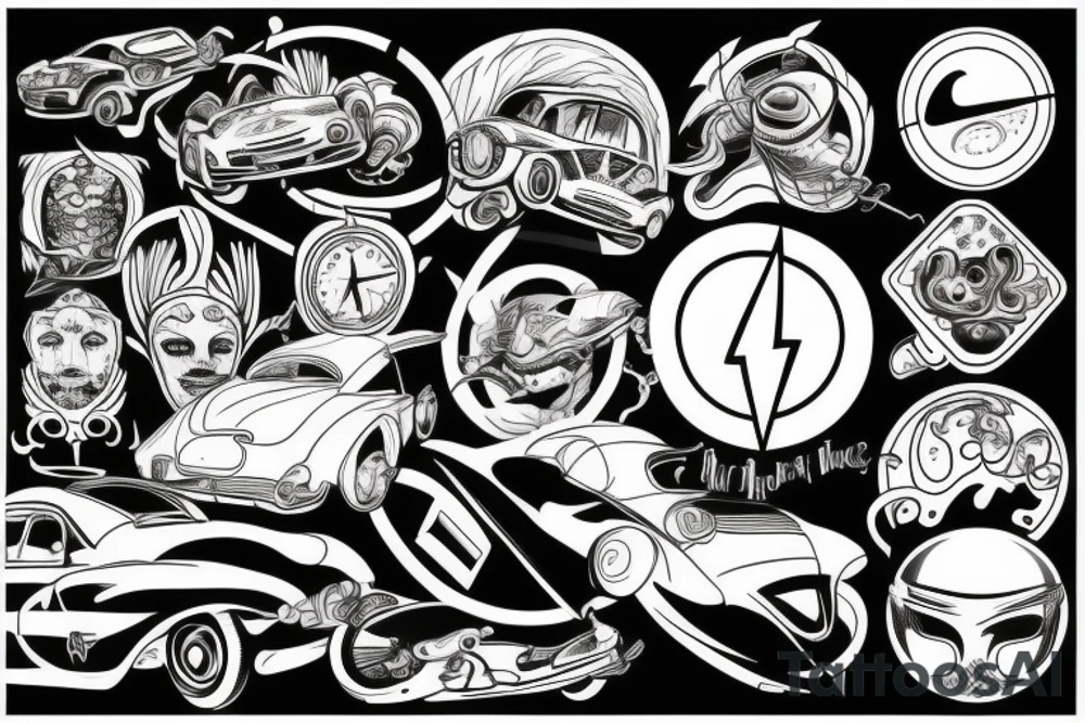 Dream car tattoo idea