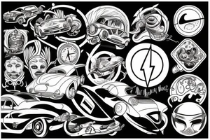 Dream car tattoo idea