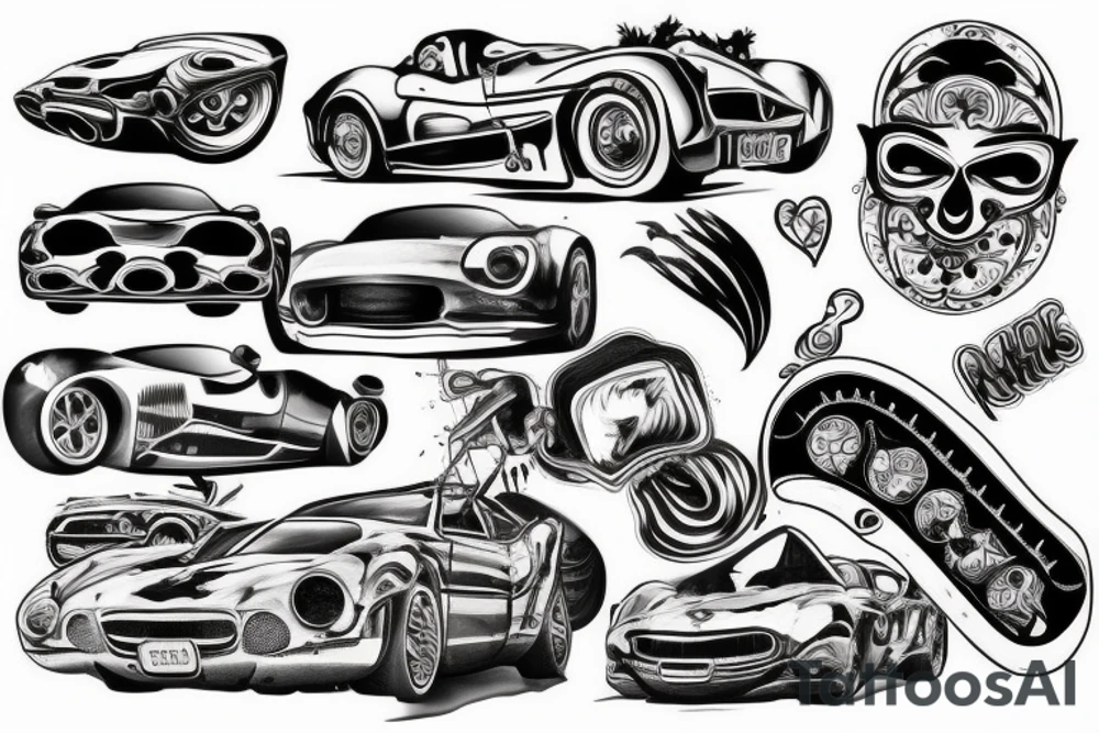 Dream car tattoo idea