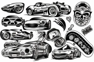Dream car tattoo idea