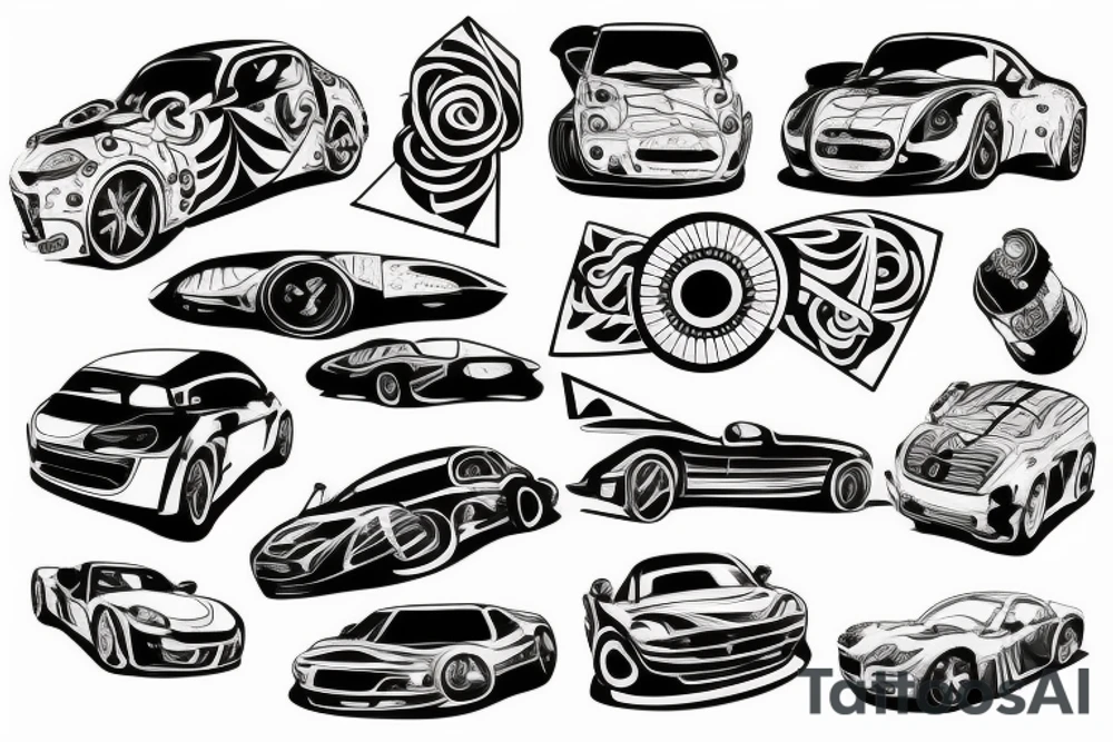 Dream car tattoo idea