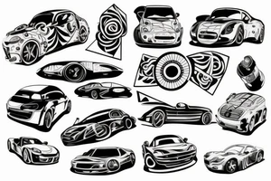 Dream car tattoo idea