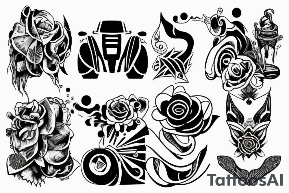 Dream car tattoo idea