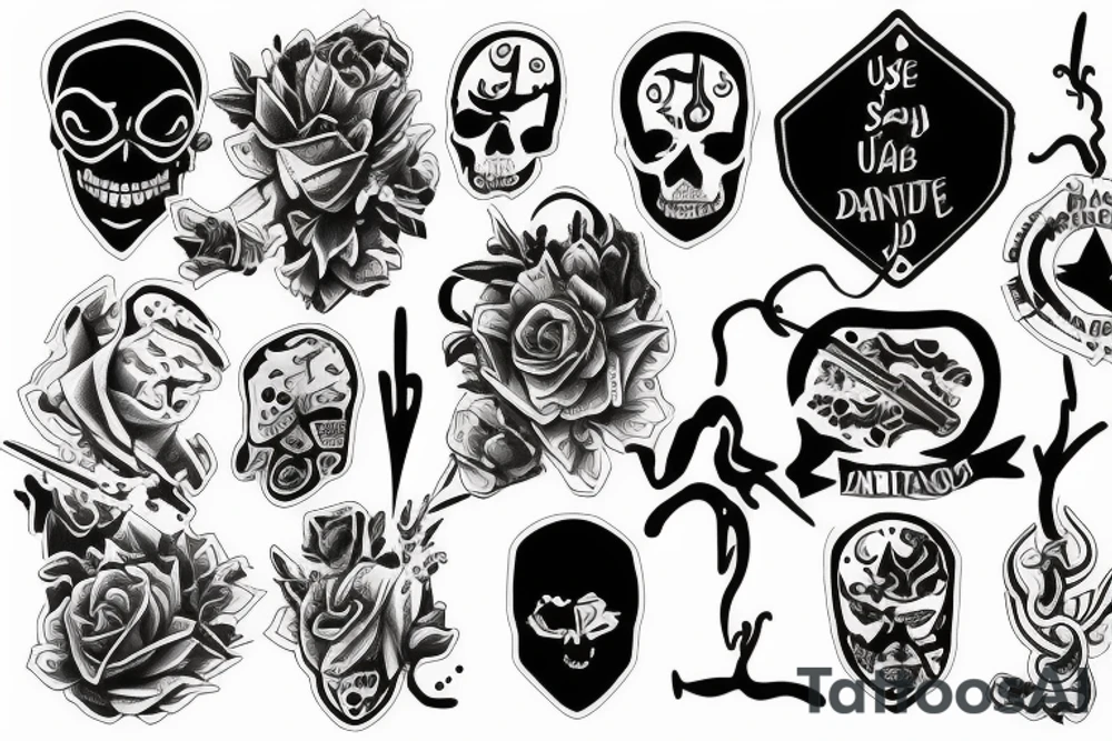 Used to be stay safe now stay dangerous tattoo idea