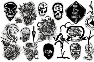 Used to be stay safe now stay dangerous tattoo idea