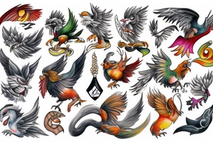 Griffin tattoo idea