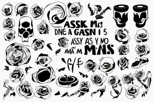 I'm a man, I don't ask for help.

I go to my room, Get drunk, Cry alone, And sleep. tattoo idea