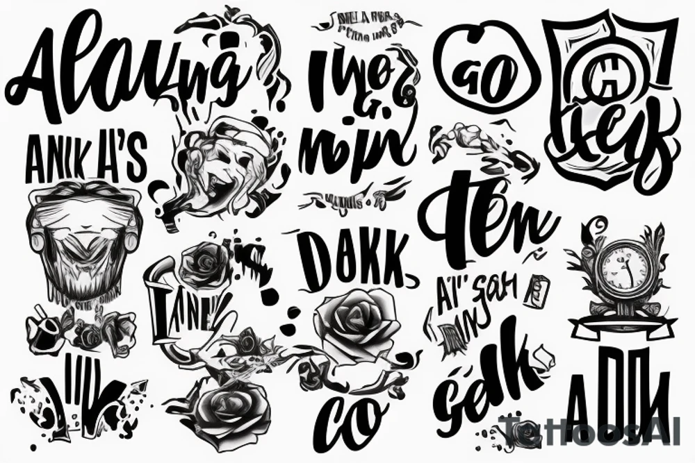 I'm a man, I don't ask for help.
I go to my room, Get drunk, Cry alone, And sleep. tattoo idea