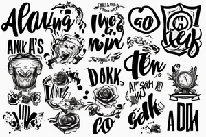 I'm a man, I don't ask for help.

I go to my room, Get drunk, Cry alone, And sleep. tattoo idea