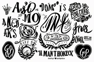 I'm a man, I don't ask for help.

I go to my room, Get drunk, Cry alone, And sleep. tattoo idea