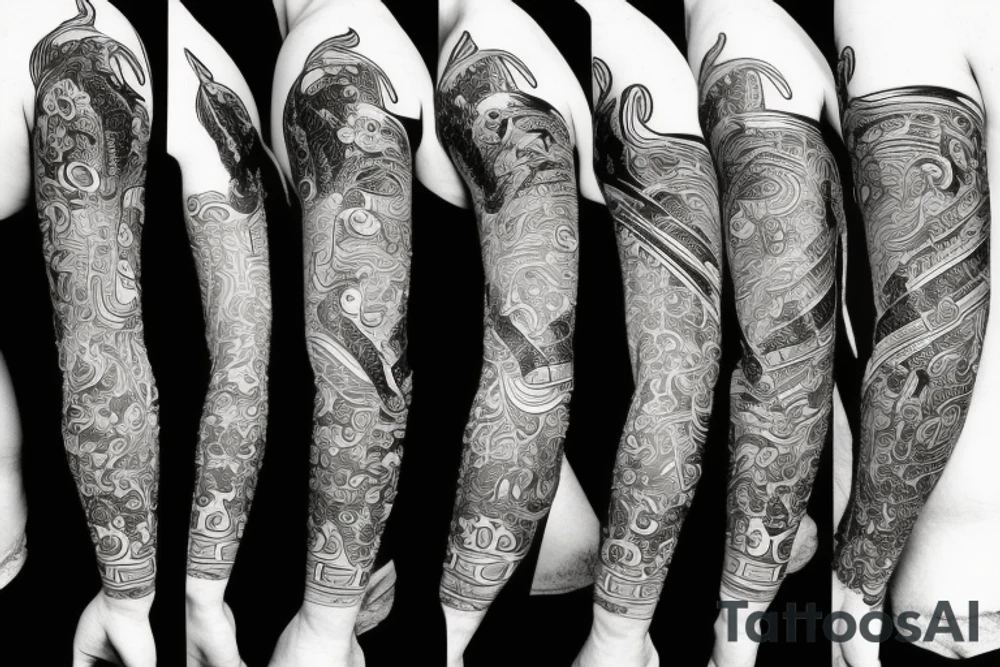 samurai and Achilles tattoo idea