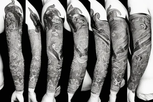 samurai and Achilles tattoo idea