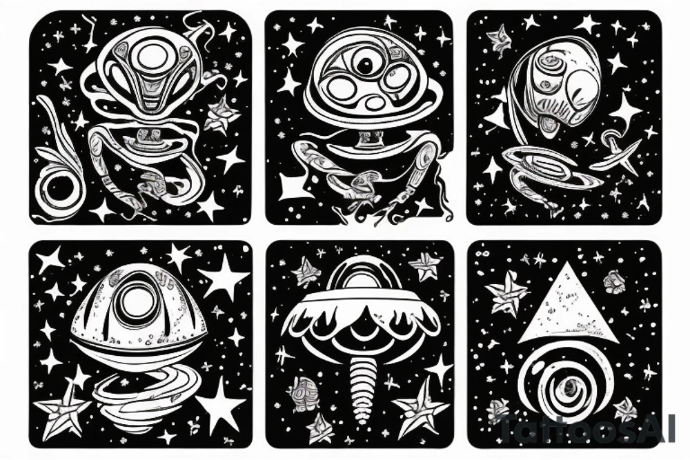alien
galaxy
flower
love
ufo
mini tattoo tattoo idea