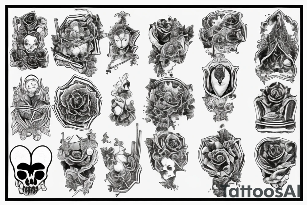 Melancholy Throne tattoo idea