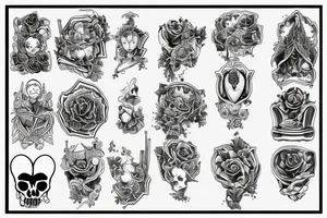 Melancholy Throne tattoo idea
