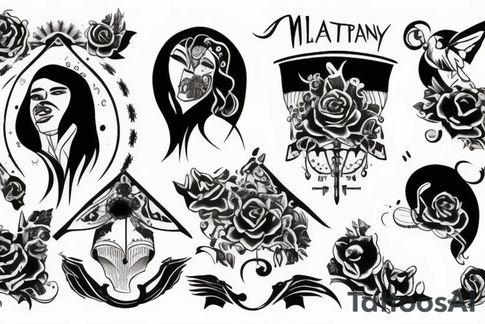 Melancholy Throne tattoo idea