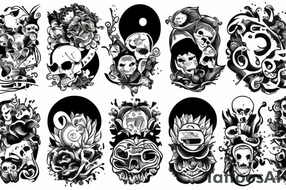 world family live tattoo idea