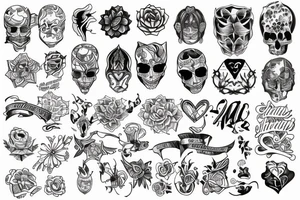 Blocked tattoo idea