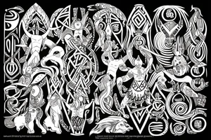norse mythology tattoo idea