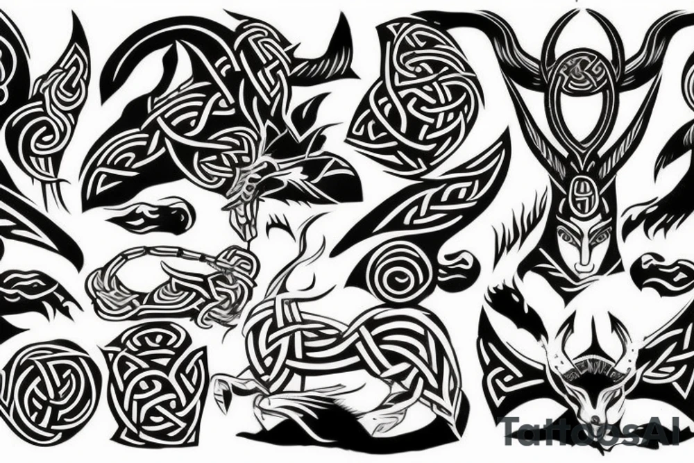 norse mythology tattoo idea